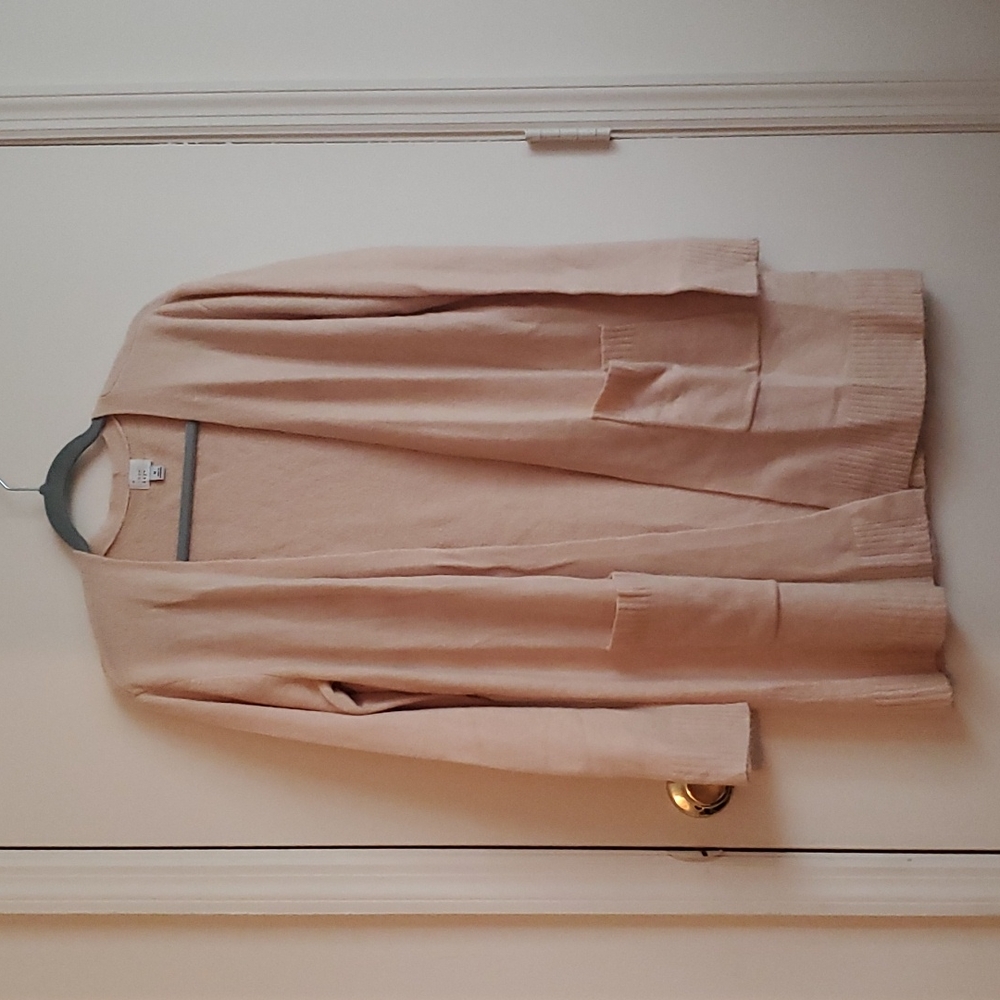 Light Pink Long Cardigan